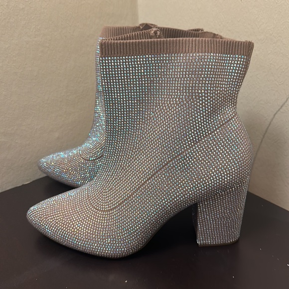 Torrid 11 STRETCH KNIT EMBELLISHED BOOTIE (WW) - Picture 10 of 16